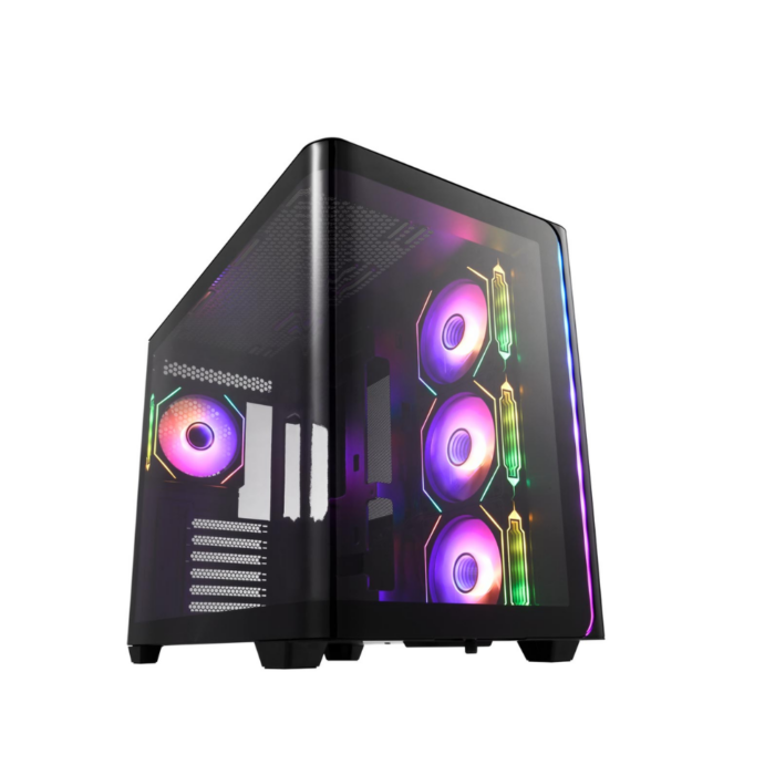 FSP M580-BA ARGB Mid-Tower Case – Black FSP M580-BA ARGB Mid-Tower Case – Black